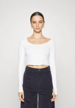 2 PackMaglietta A Manica Lunga001White_601Light Green Donna T-shirt E Top EVF21D04X-A11 -Even&Odd fe46b2ecdffb48f2b611ff5fdbed92af